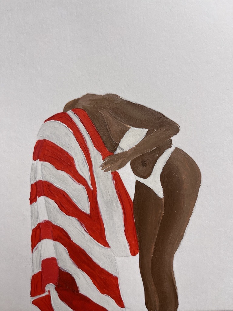 Strandtuch Painting